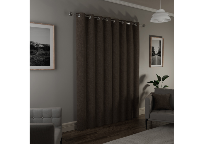 Austin (Blackout) Eyelet, Natural - Ready Made Curtains - Image 8
